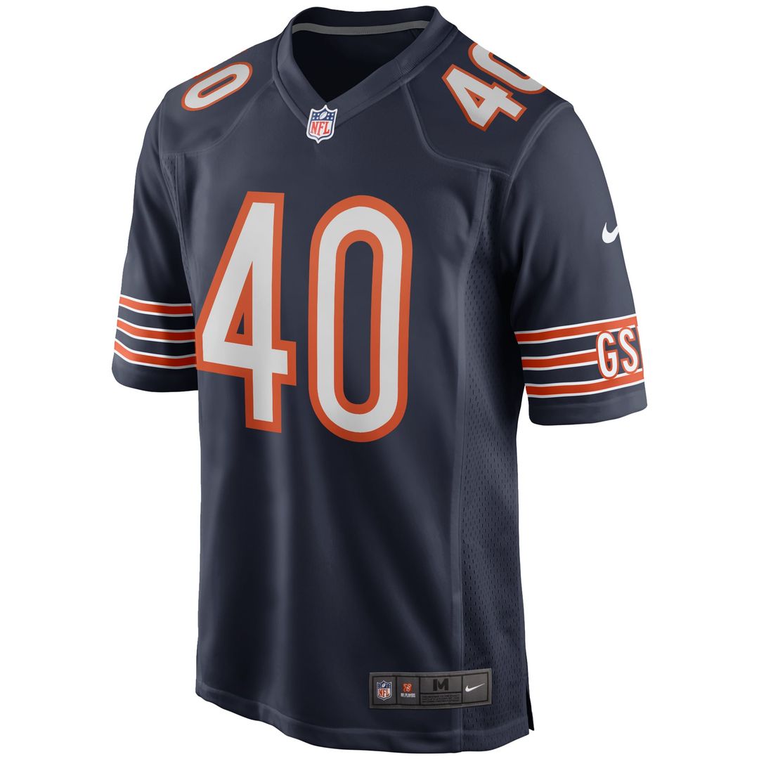Men's Chicago Bears Gale Sayers Nike Navy Game Retired product image 2