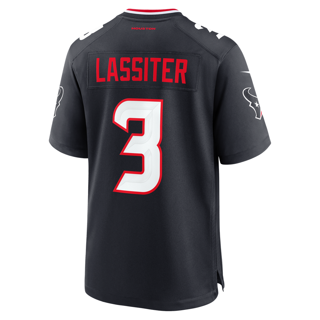 Men's Houston Texans Kamari Lassiter Nike Navy Team Game product image 3