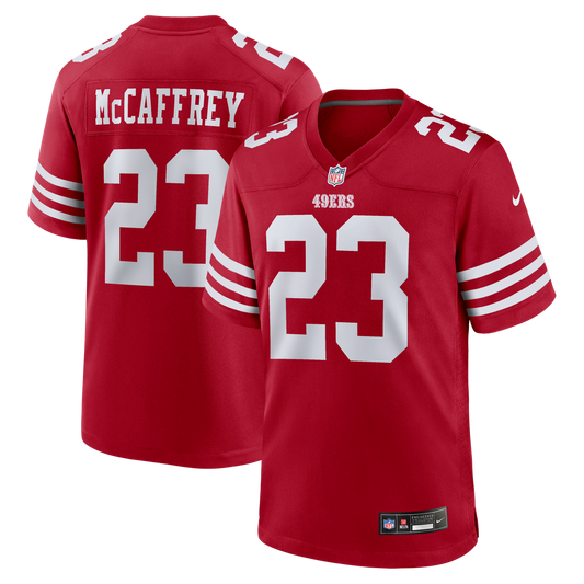 Men's San Francisco 49ers Christian McCaffrey Nike Scarlet product image 1