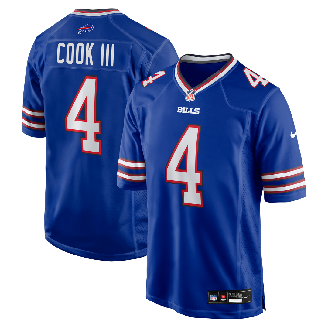 Buffalo Bills James Cook III Nike Gray Nickel City Game product image 7