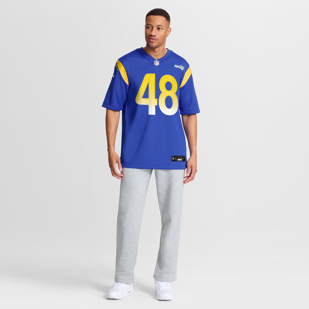 Men's Los Angeles Rams Omar Speights Nike Royal Game Jersey product image 7