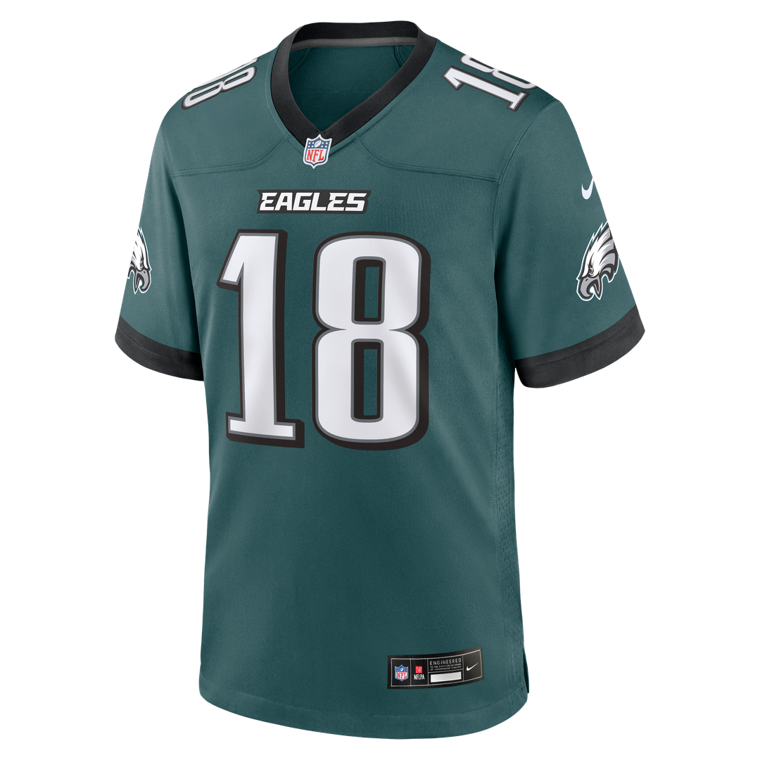 Men's Philadelphia Eagles Britain Covey Nike Midnight Green product image 2