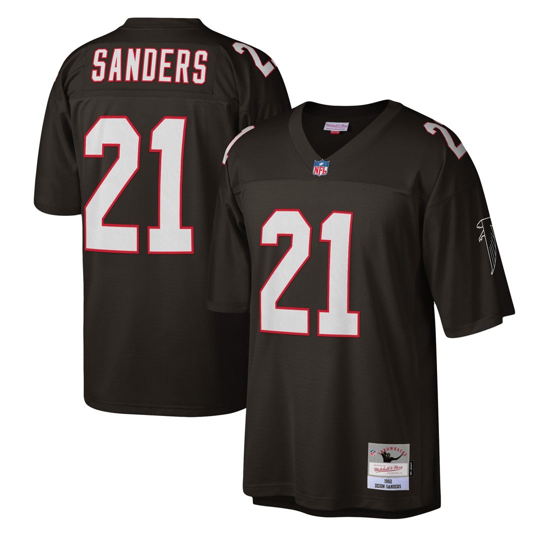 Atlanta Falcons Deion Sanders Mitchell & Ness White Legacy product image 10