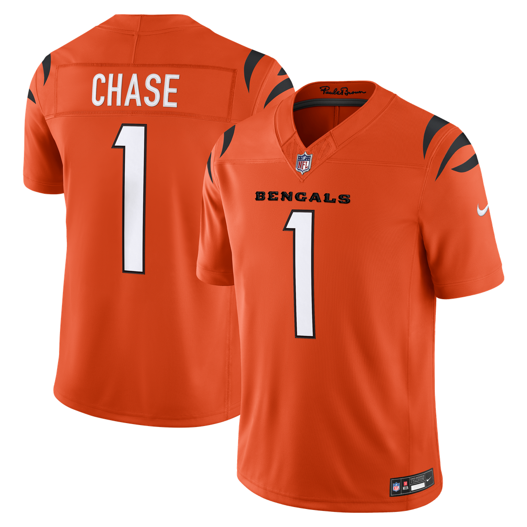 Men's Cincinnati Bengals Ja'Marr Chase Nike Black Team product image 9