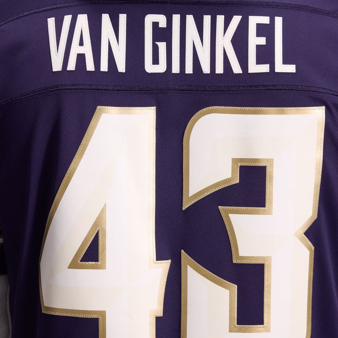 Men's Minnesota Vikings Andrew Van Ginkel Nike Purple 2026 product image 18