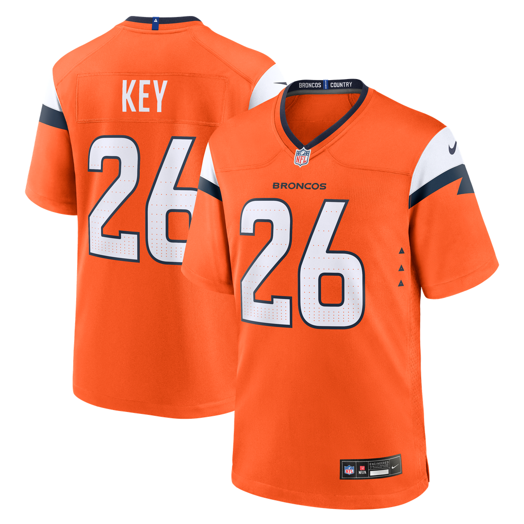 Denver Broncos Devon Key Nike Orange Game Jersey product image 1
