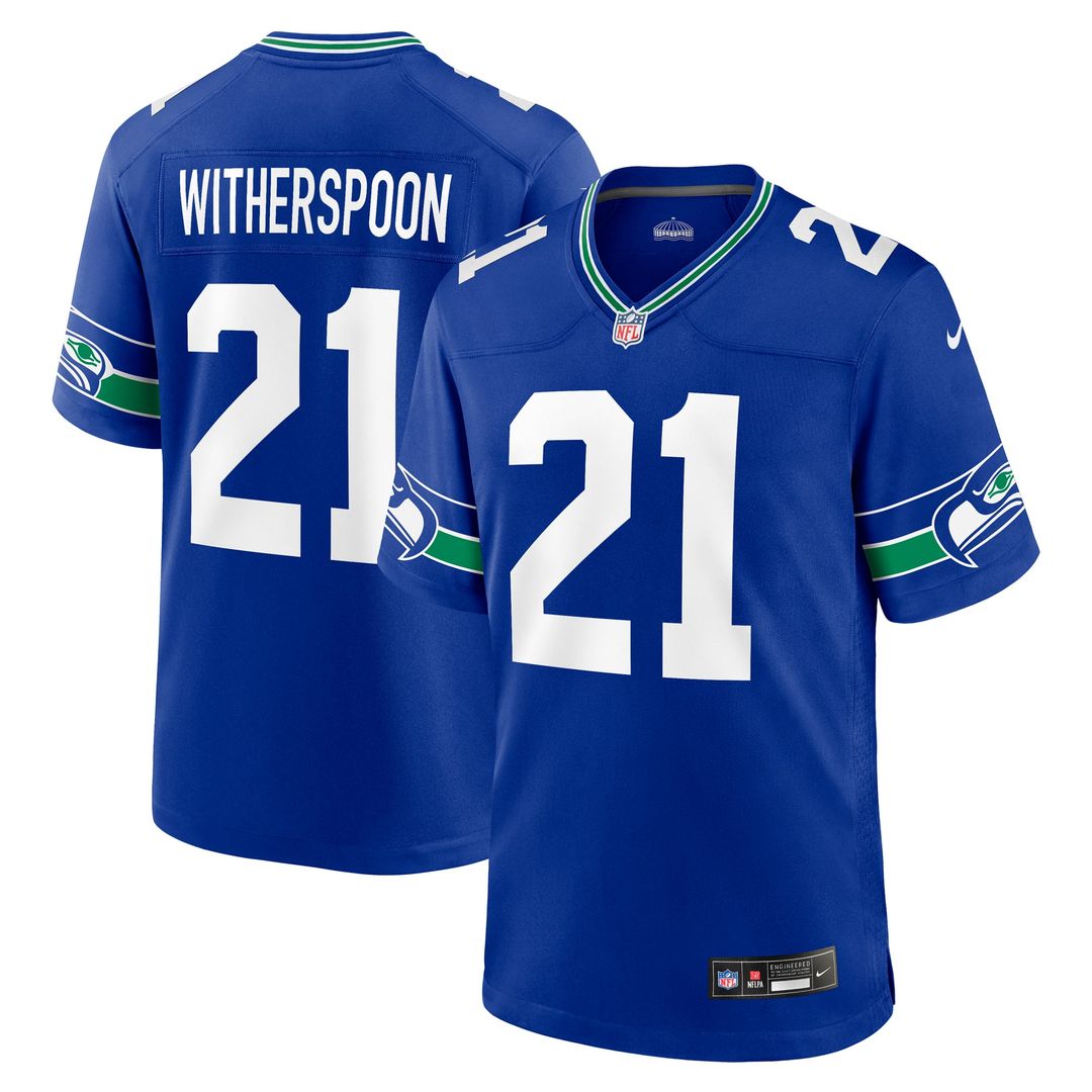 Men's Seattle Seahawks Devon Witherspoon Nike White Game product image 13
