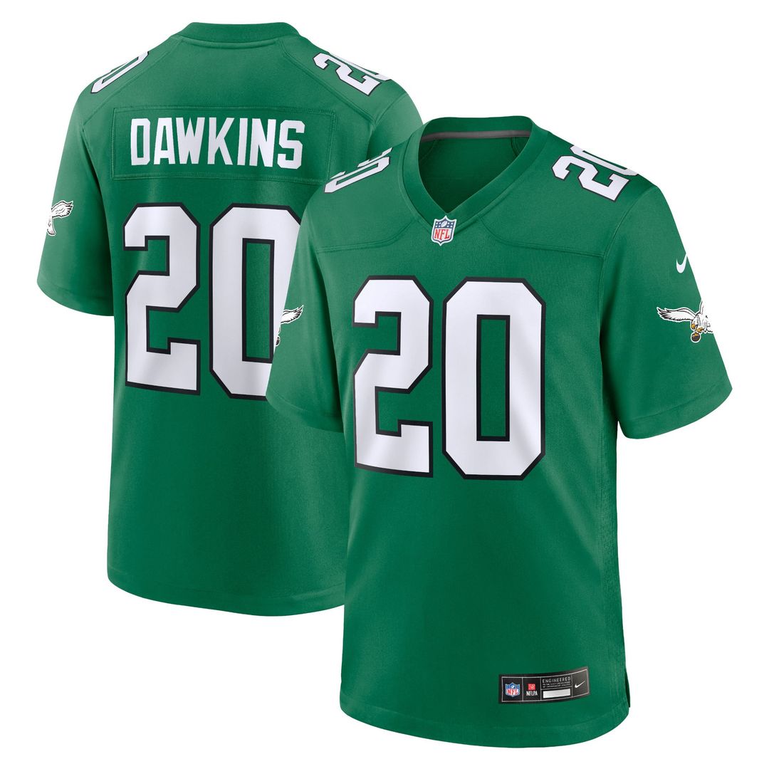 Men's Philadelphia Eagles Brian Dawkins Nike Kelly Green product image 1