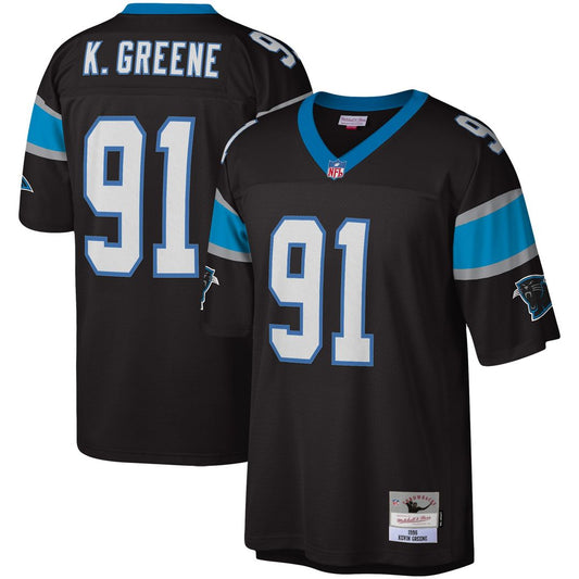 Men's Carolina Panthers Kevin Greene Mitchell & Ness Black product image 1