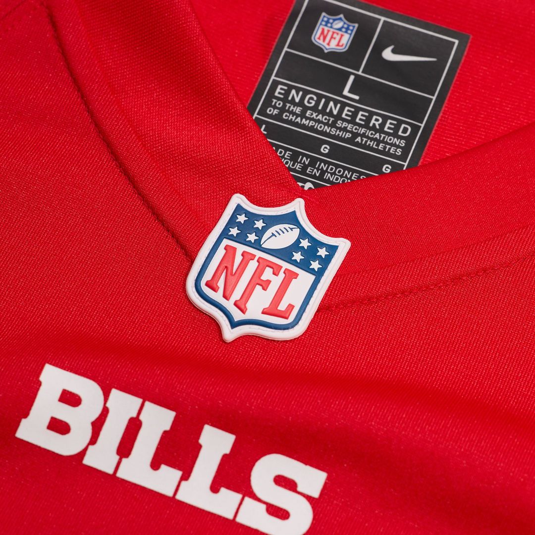 Men's Buffalo Bills Keon Coleman Nike Red Alternate Game product image 10