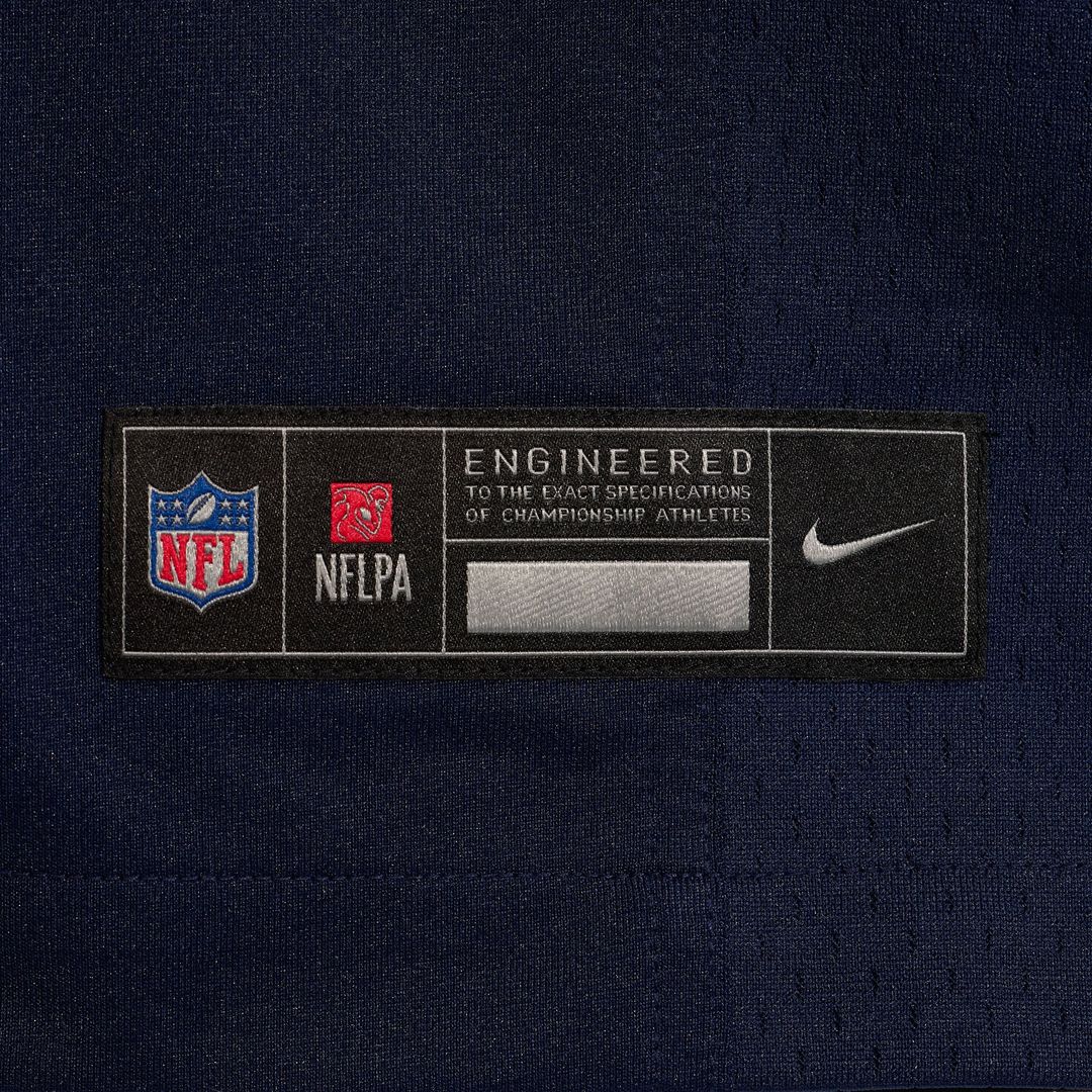 Men's Dallas Cowboys Dak Prescott Nike Navy Game Team Jersey product image 14