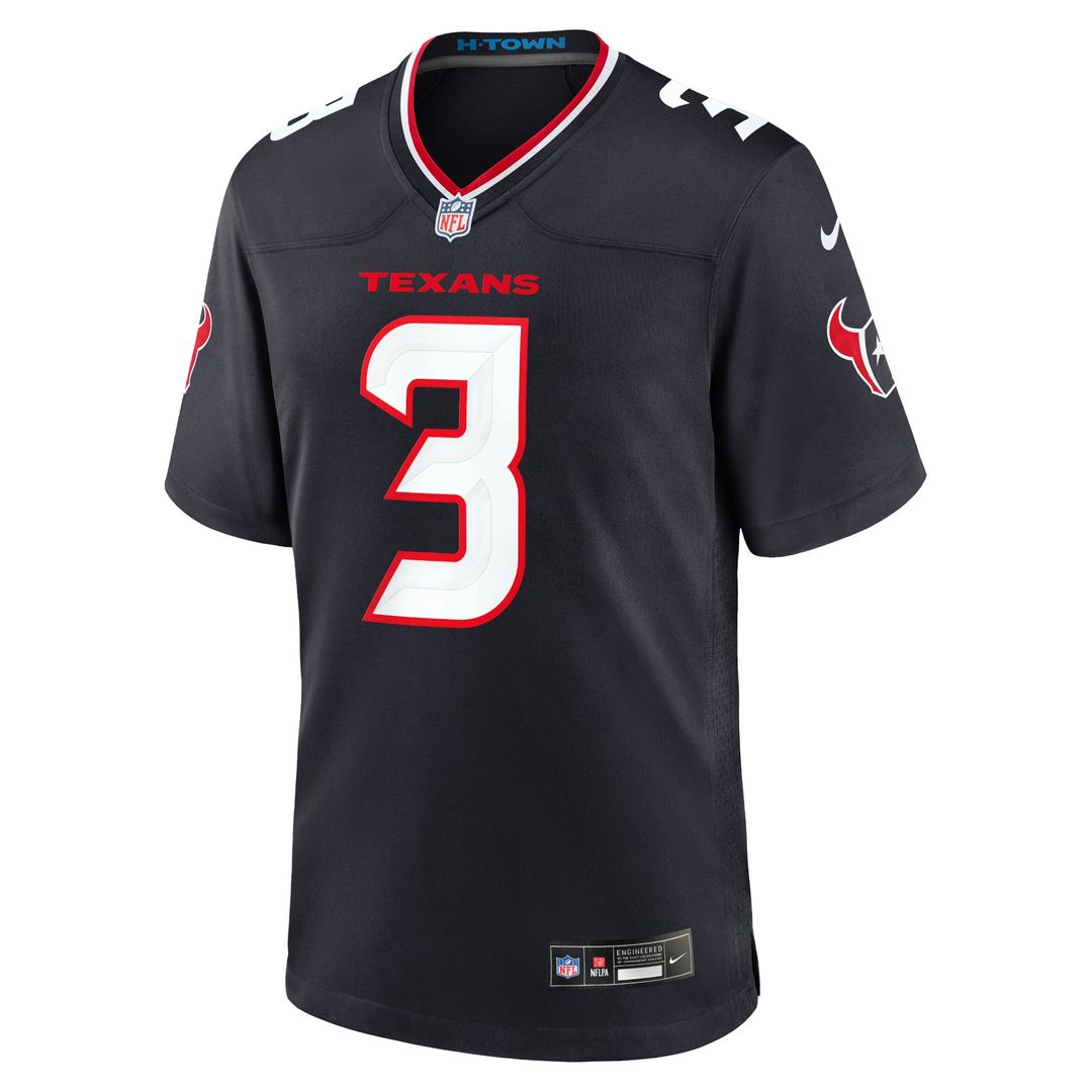 Men's Houston Texans Tank Dell Nike Red Alternate Game product image 14