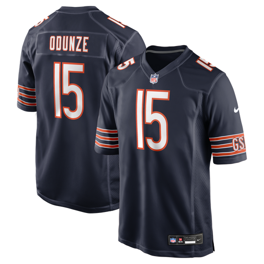 Men's Chicago Bears Rome Odunze Nike Navy Player Game Jersey product image 1