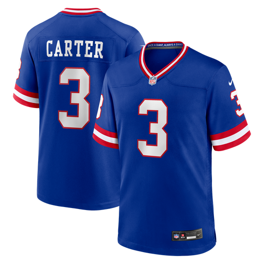 Men's New York Giants Abdul Carter Nike Royal Alternate 2 product image 1