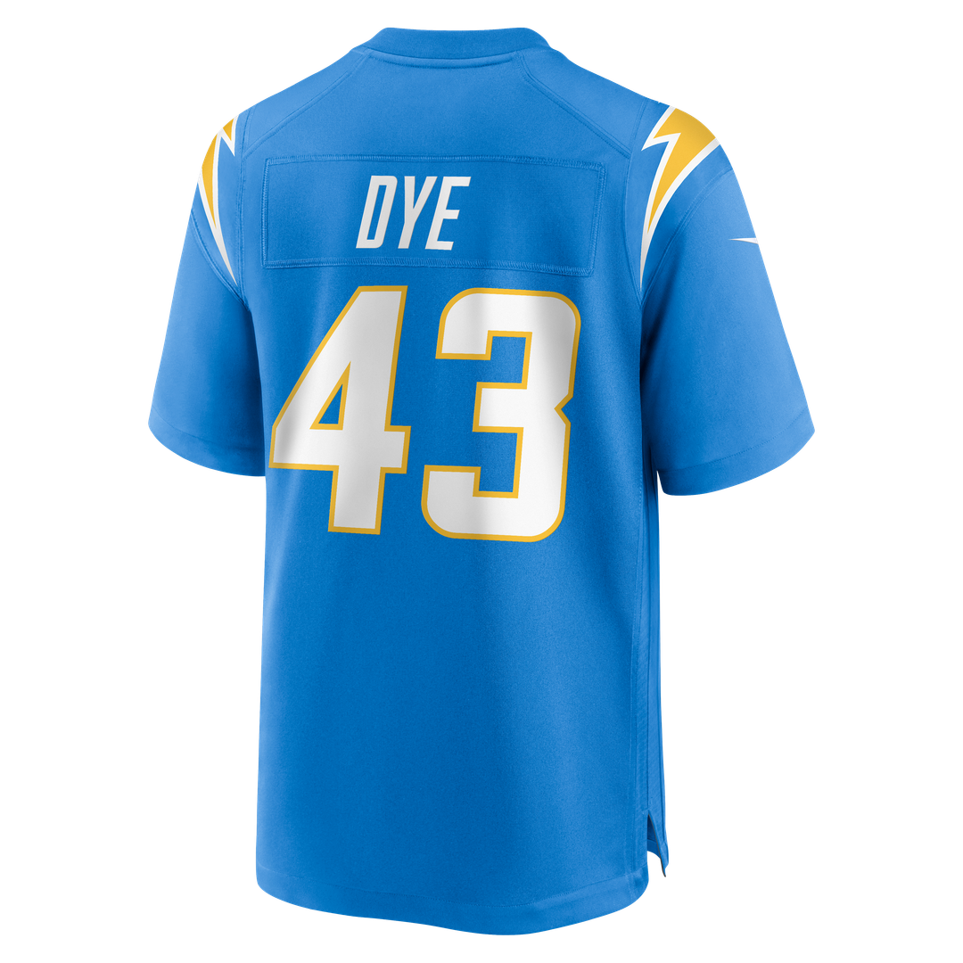 Los Angeles Chargers Troy Dye Nike Powder Blue Game Jersey product image 3