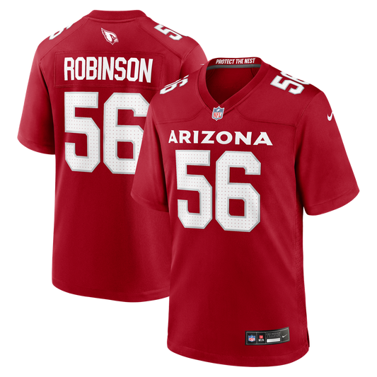 Men's Arizona Cardinals Darius Robinson Nike Cardinal product image 1