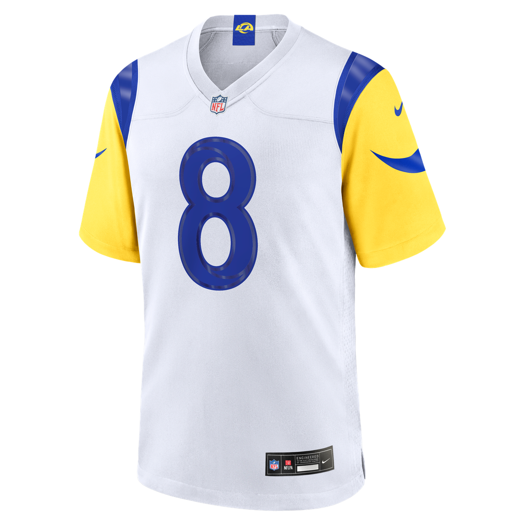 Men's Los Angeles Rams Jared Verse Nike Royal Player Game product image 26