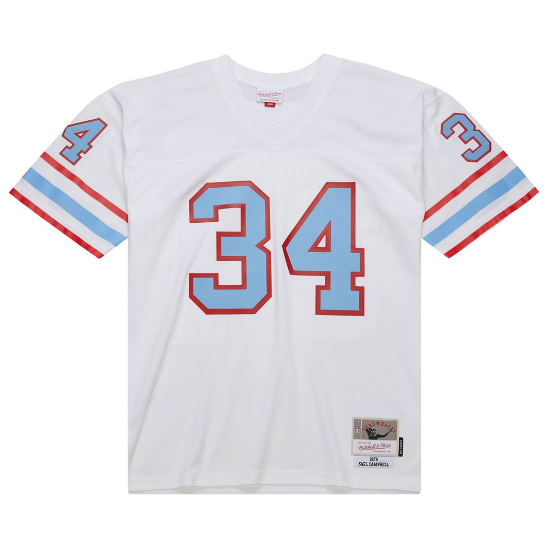 Men's Houston Oilers Earl Campbell Mitchell & Ness White product image 2