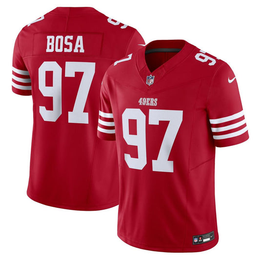 Men's San Francisco 49ers Nick Bosa Nike Scarlet Vapor product image 1