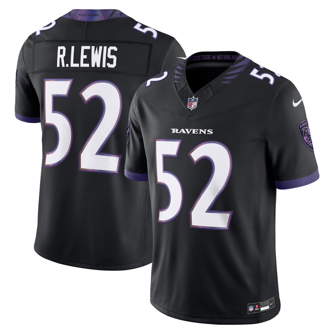 Baltimore Ravens Ray Lewis Nike Purple Vapor FUSE Stitched product image 7