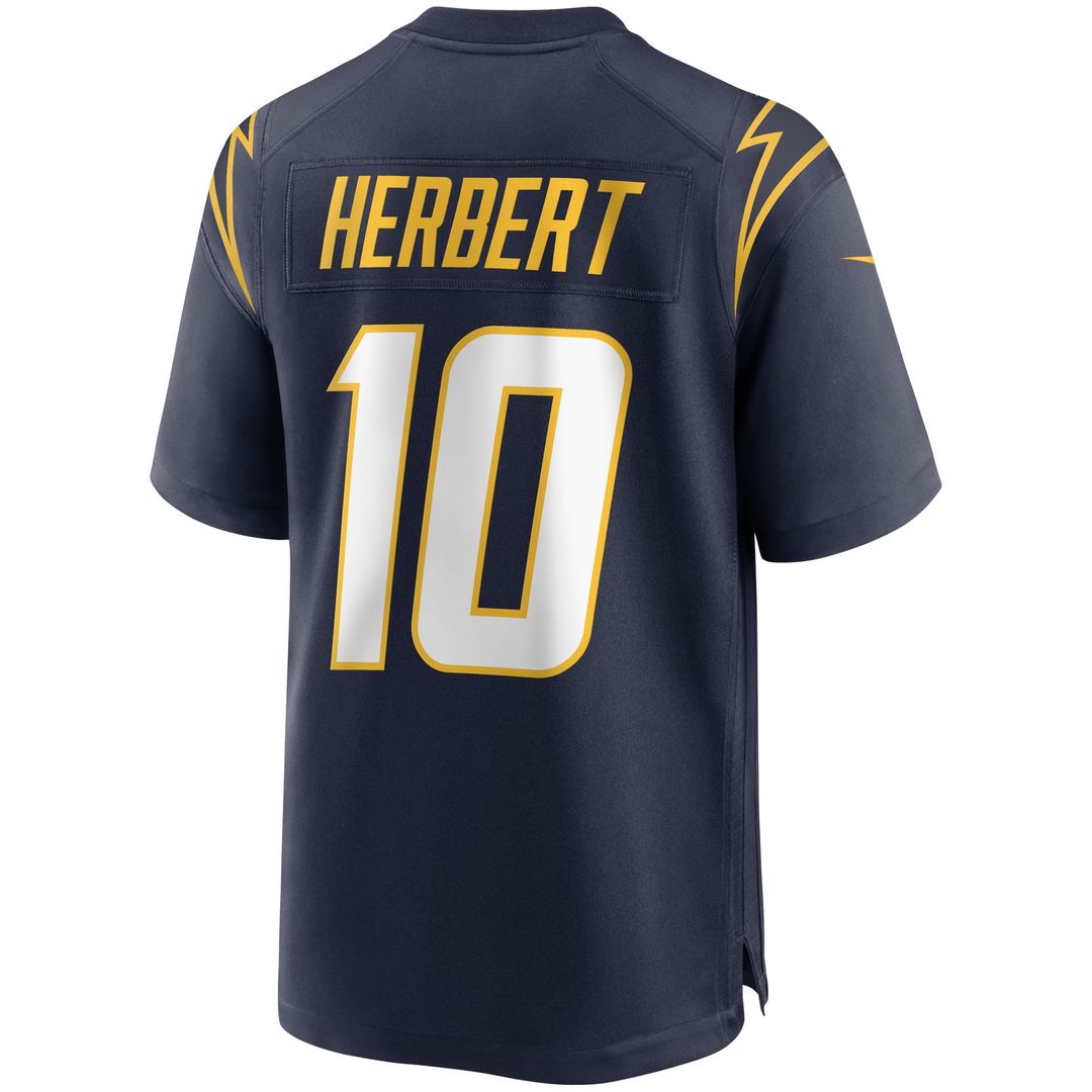 Men's Los Angeles Chargers Justin Herbert Nike Navy product image 3
