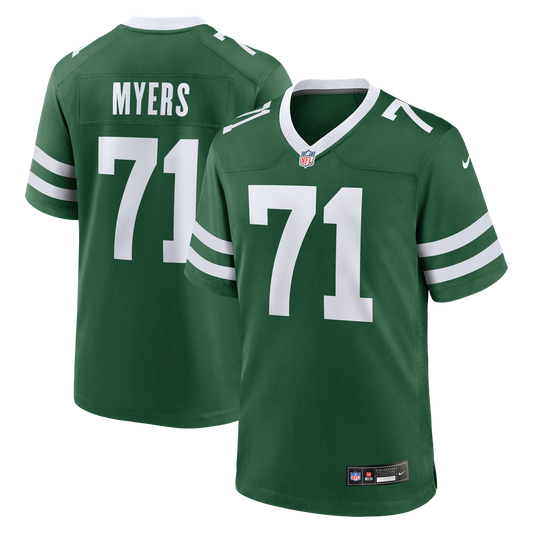 New York Jets Josh Myers Nike Legacy Green Game Jersey product image 1