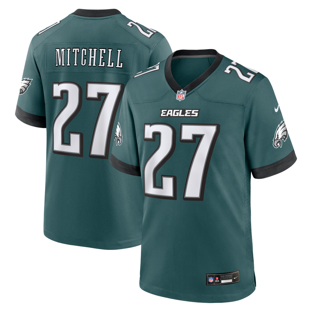 Men's Philadelphia Eagles Quinyon Mitchell Nike White Game product image 13