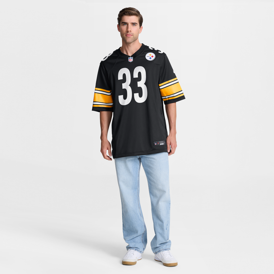 Men's Pittsburgh Steelers Jack Sawyer Nike Black Team Game product image 4