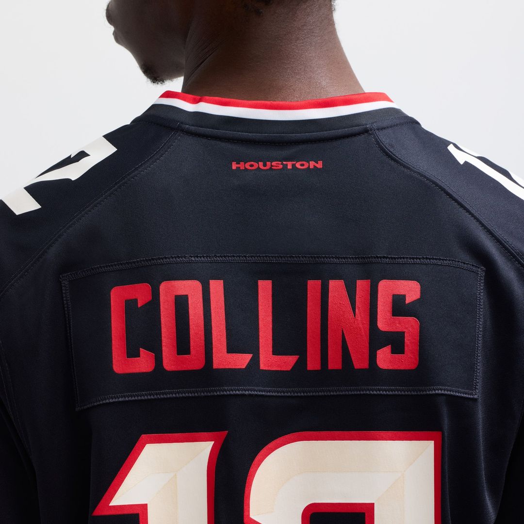 Houston Texans Nico Collins Nike White Game Jersey product image 14