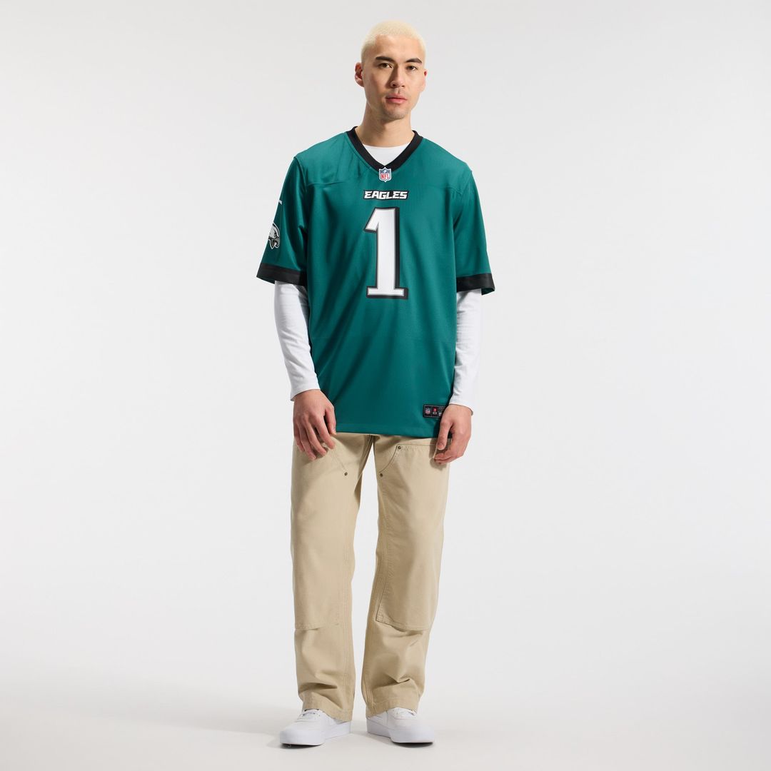 Philadelphia Eagles Jalen Hurts Nike Black Alternate Game product image 33