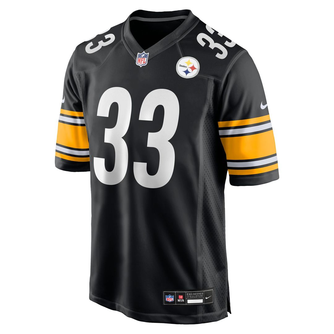 Men's Pittsburgh Steelers Jack Sawyer Nike Black Team Game product image 2
