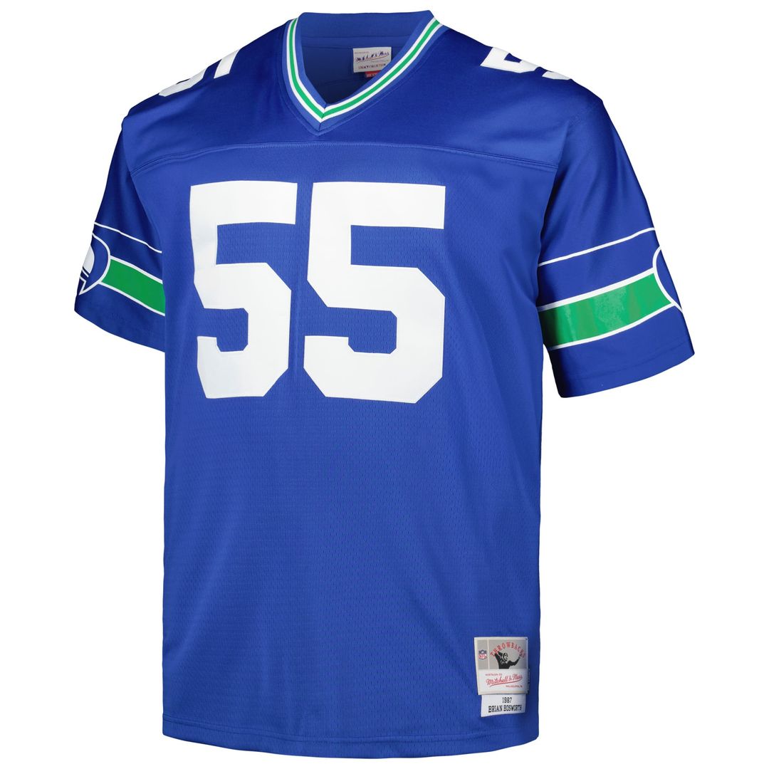 Seattle Seahawks Brian Bosworth Mitchell & Ness Royal Big & product image 2
