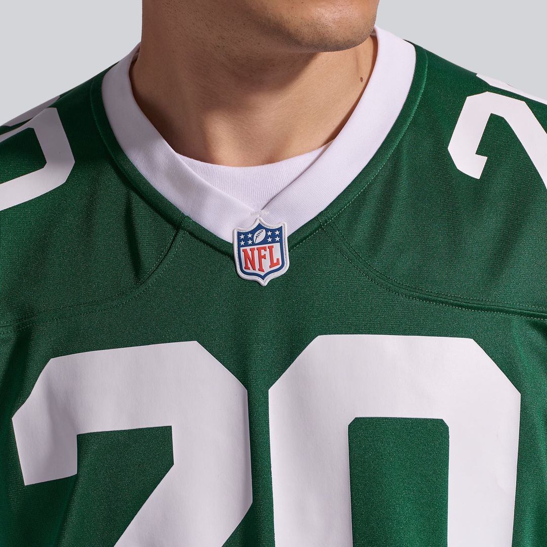 Men's New York Jets Breece Hall Nike Legacy White Game product image 14