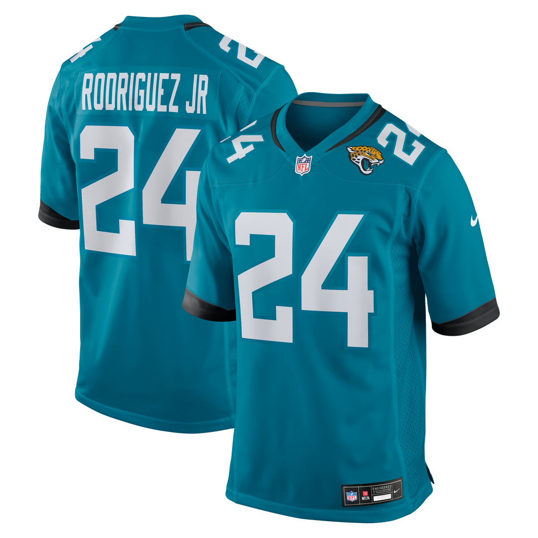 Jacksonville Jaguars Chris Rodriguez Jr. Nike Teal Game product image 1