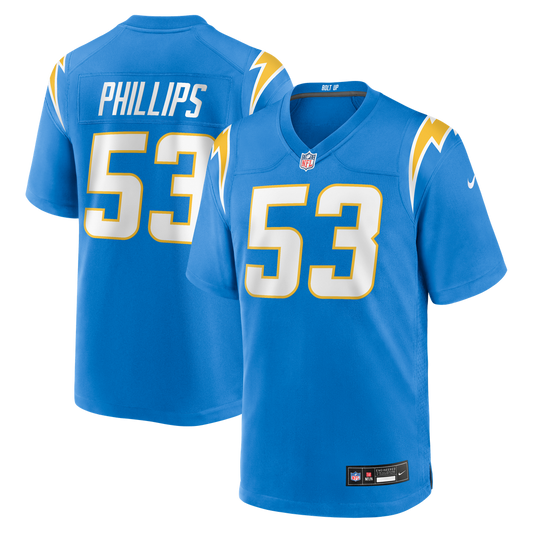Men's Los Angeles Chargers Del'Shawn Phillips Nike Powder product image 1