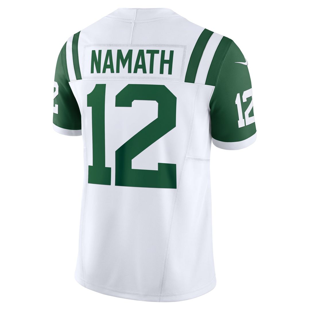 Men's New York Jets Joe Namath Nike White Classic Alternate product image 3