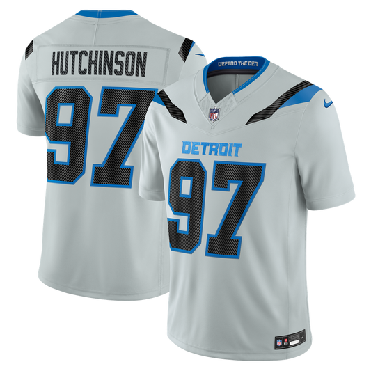 Men's Detroit Lions Aidan Hutchinson Nike Silver 2026 product image 1