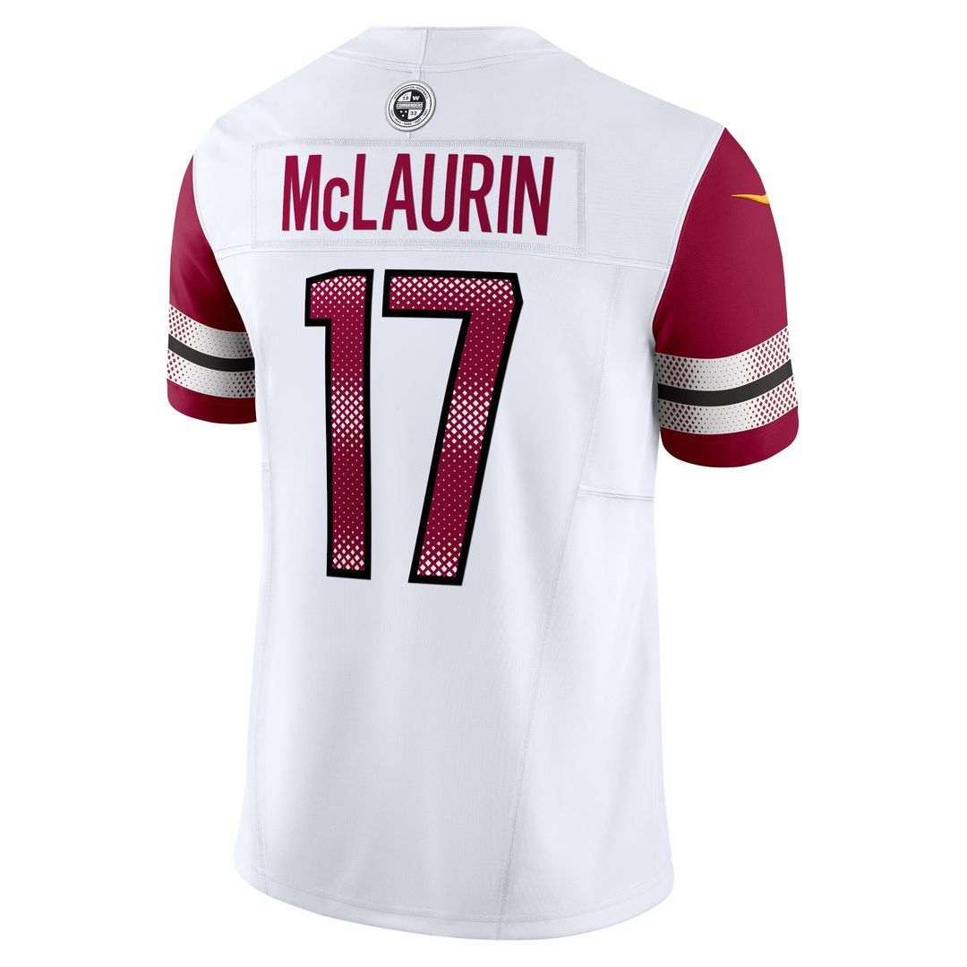 Men's Washington Commanders Terry McLaurin Nike White Vapor product image 6