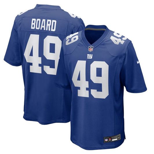Men's New York Giants Chris Board Nike Royal Team Game product image 1