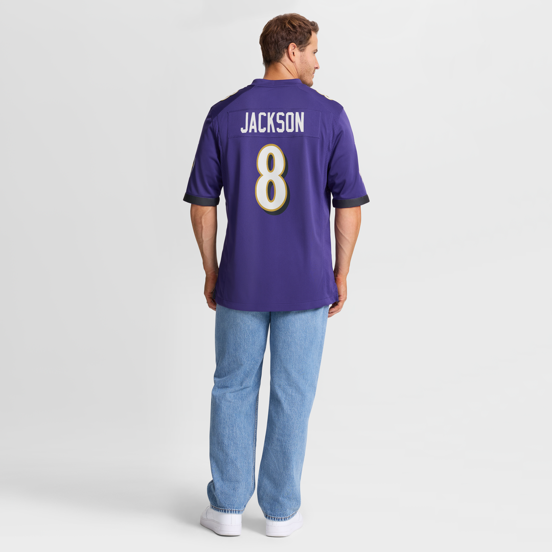 Baltimore Ravens Lamar Jackson Nike Purple Game Jersey product image 8