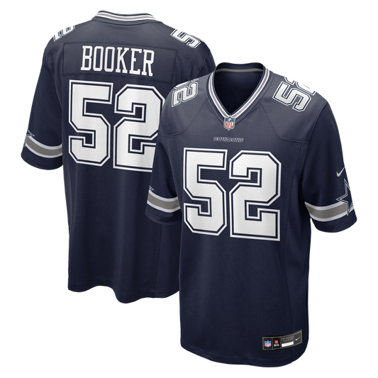 Men's Dallas Cowboys Tyler Booker Nike Navy Team Game Jersey product image 1