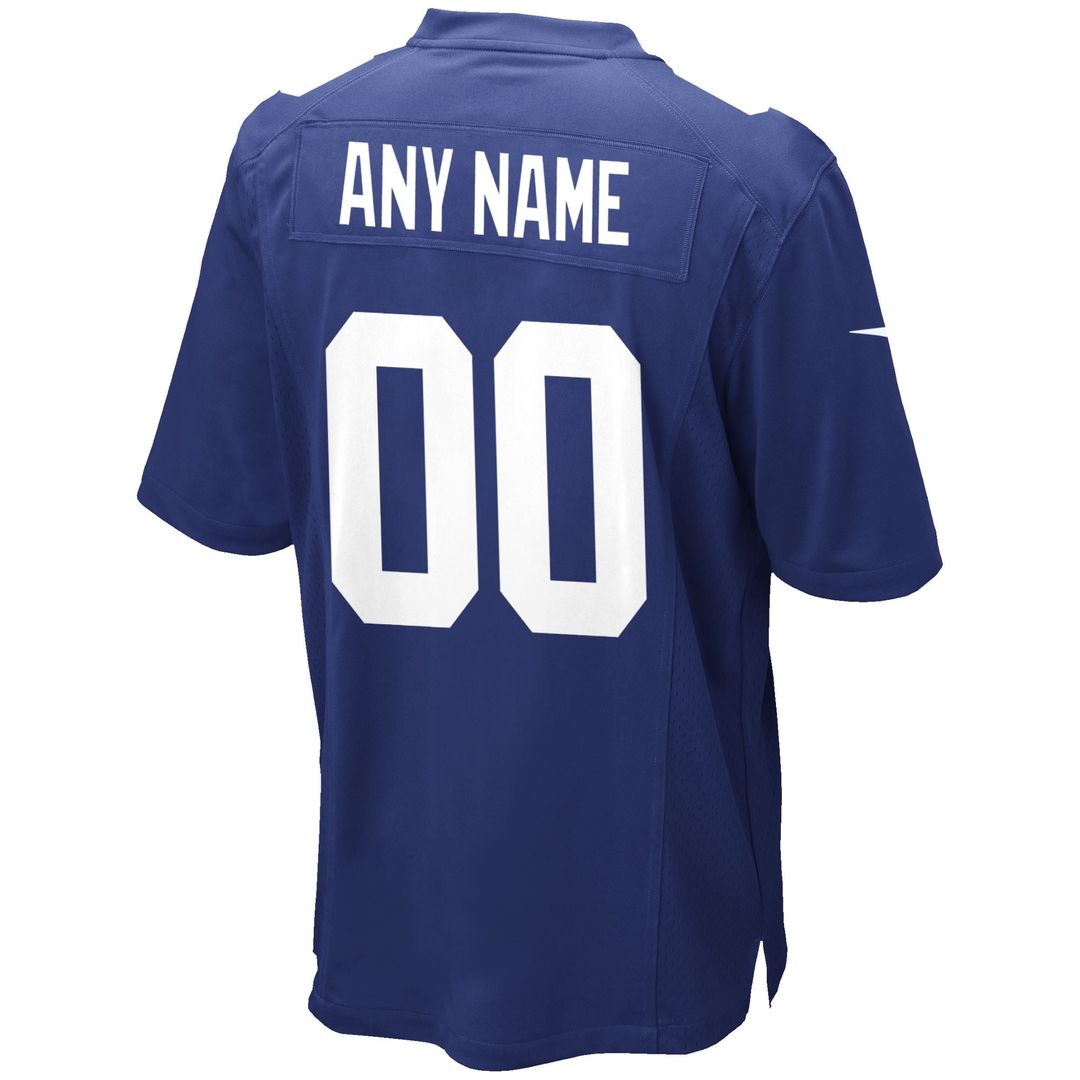 New York Giants Nike Royal Custom Jersey product image 3