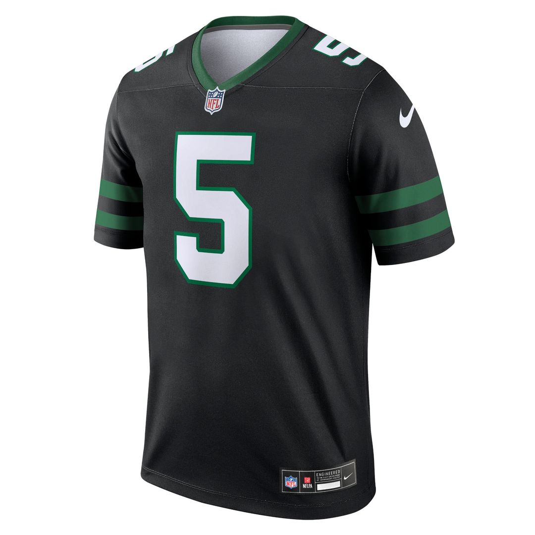 Men's New York Jets Garrett Wilson Nike Black Legend Player product image 2