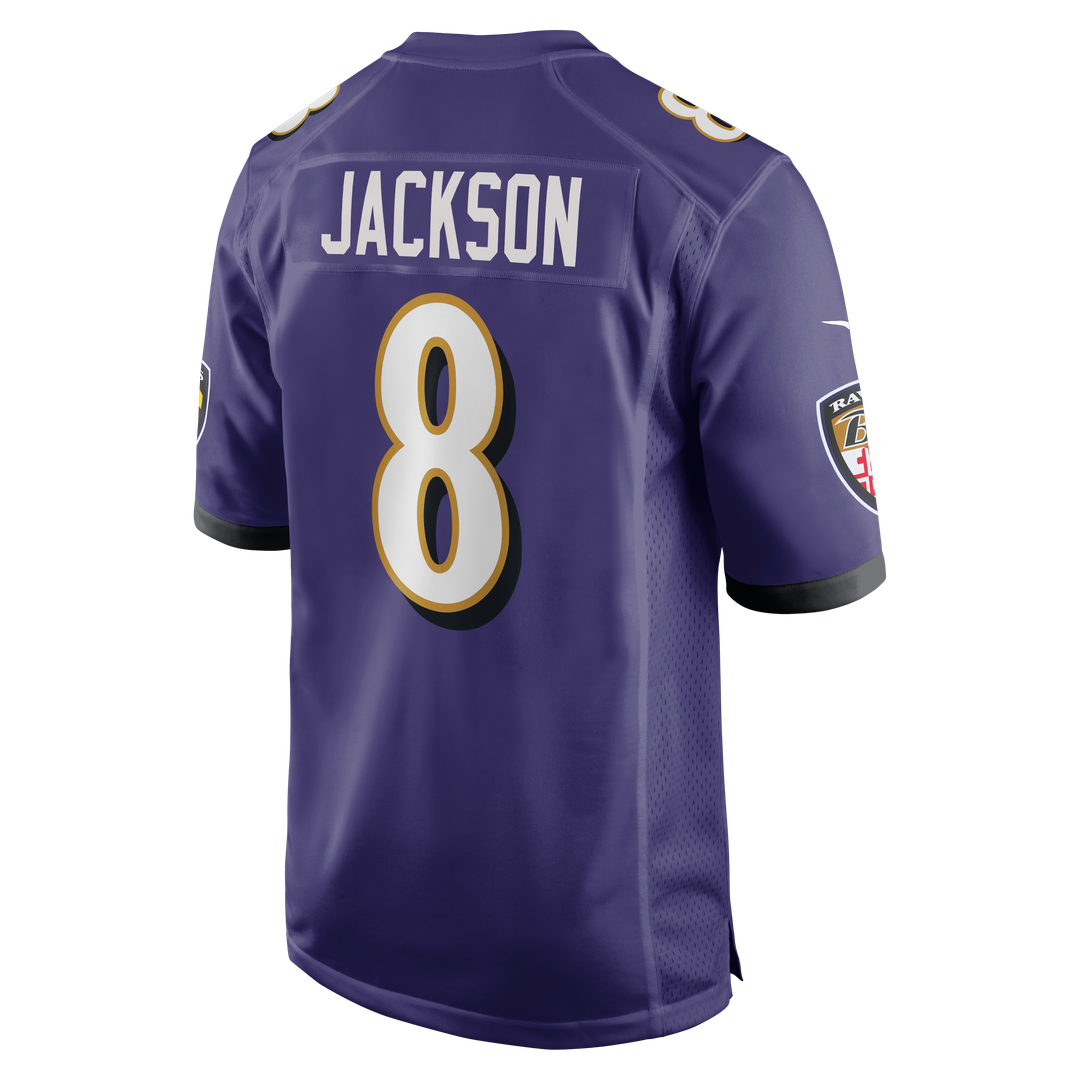 Baltimore Ravens Lamar Jackson Nike Purple Game Jersey product image 3