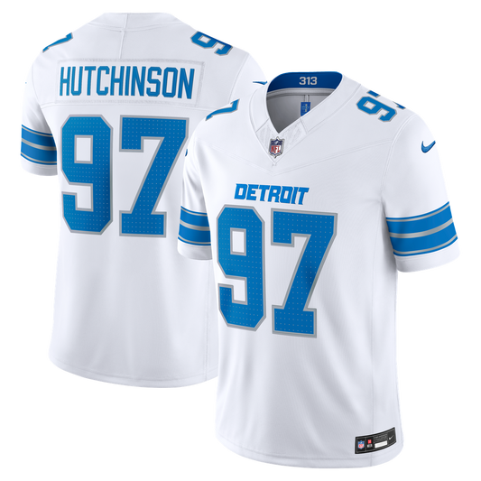 Detroit Lions Aidan Hutchinson Nike White Vapor FUSE product image 1