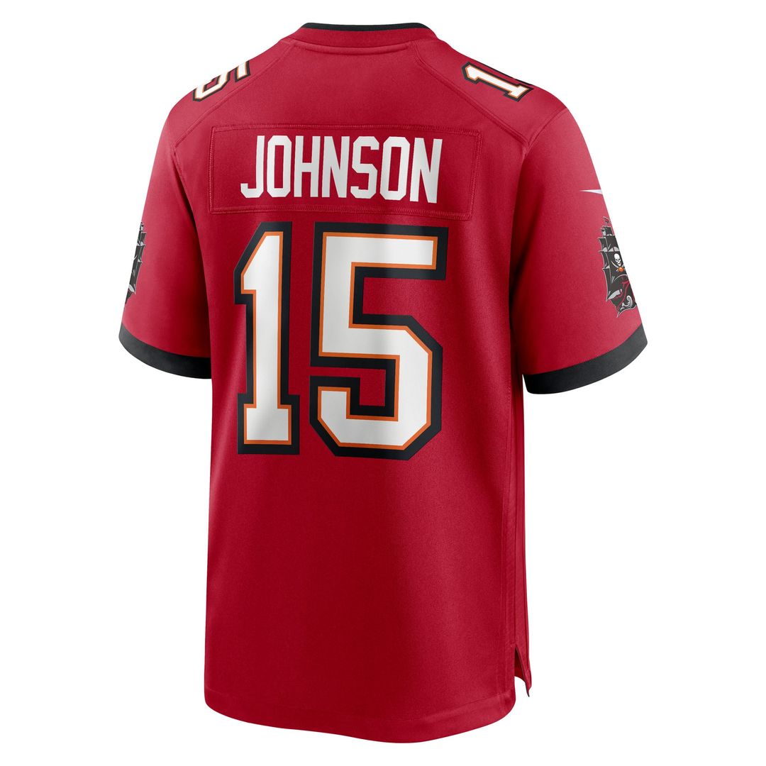 Men's Tampa Bay Buccaneers Tez Johnson Nike Red Team Game product image 3