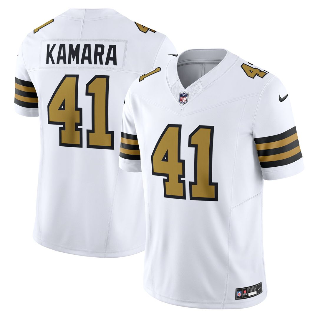 Men's New Orleans Saints Alvin Kamara Nike White Alternate product image 4