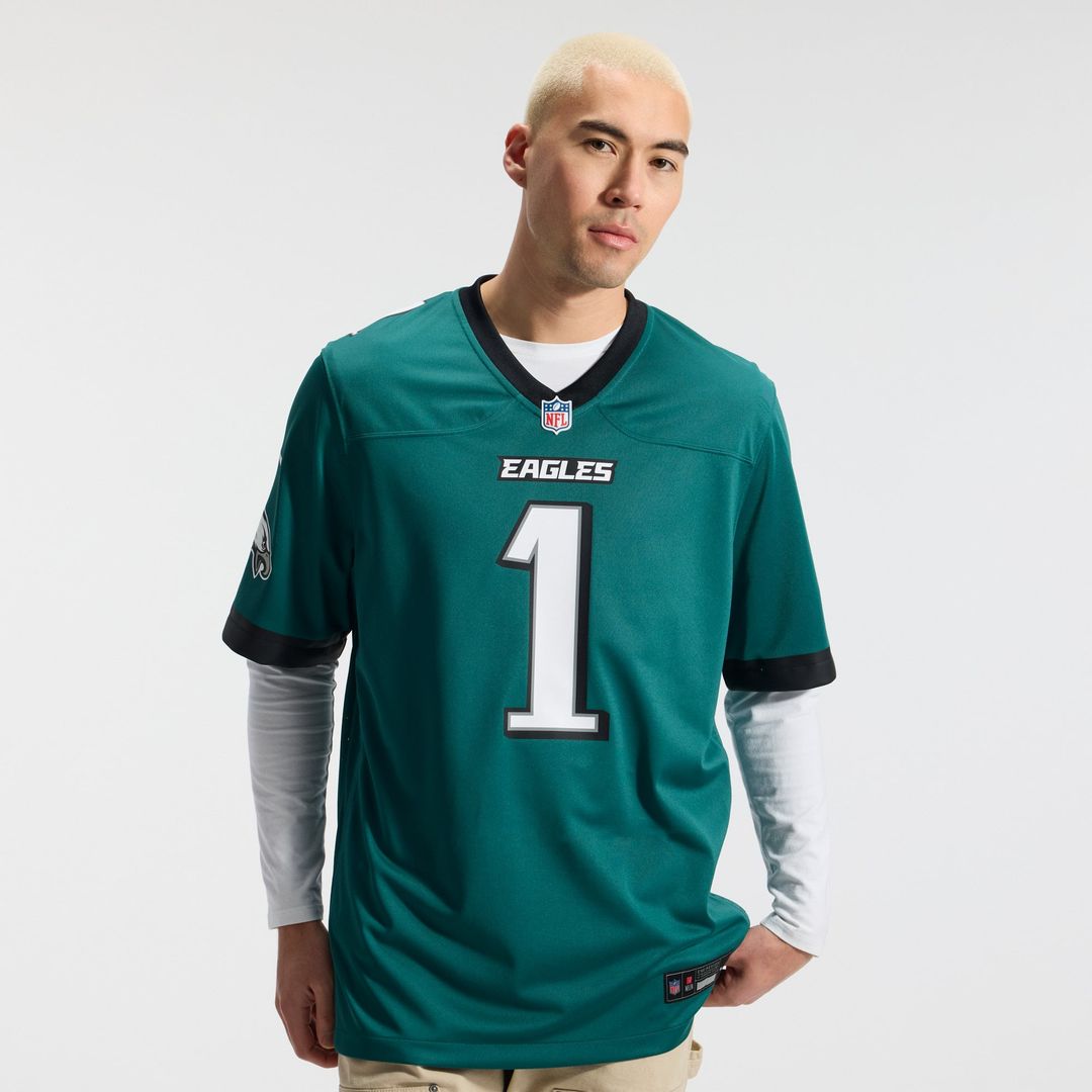 Philadelphia Eagles Jalen Hurts Nike Black Alternate Game product image 31