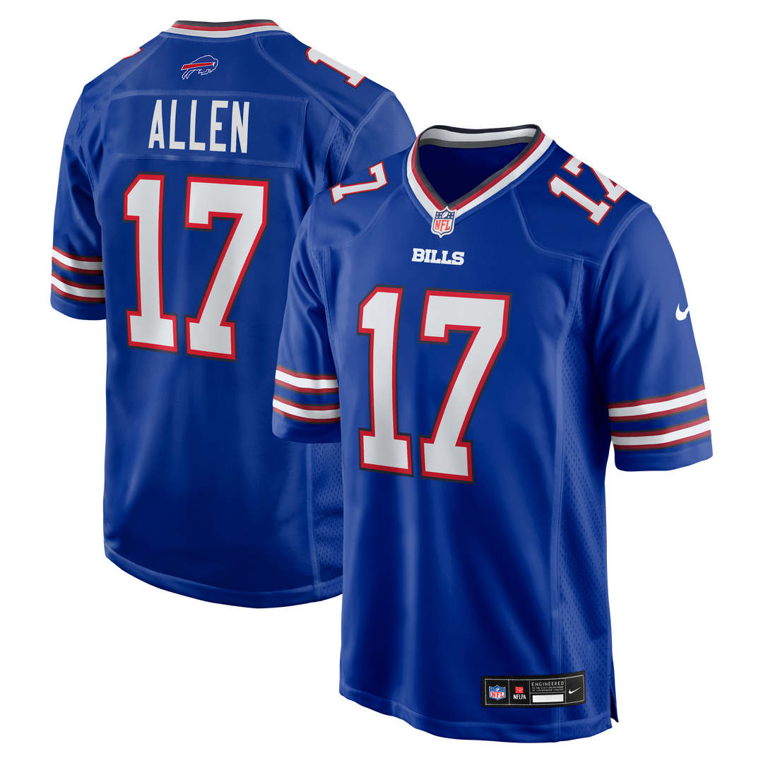 Men's Buffalo Bills Josh Allen Nike Red Alternate Game product image 35