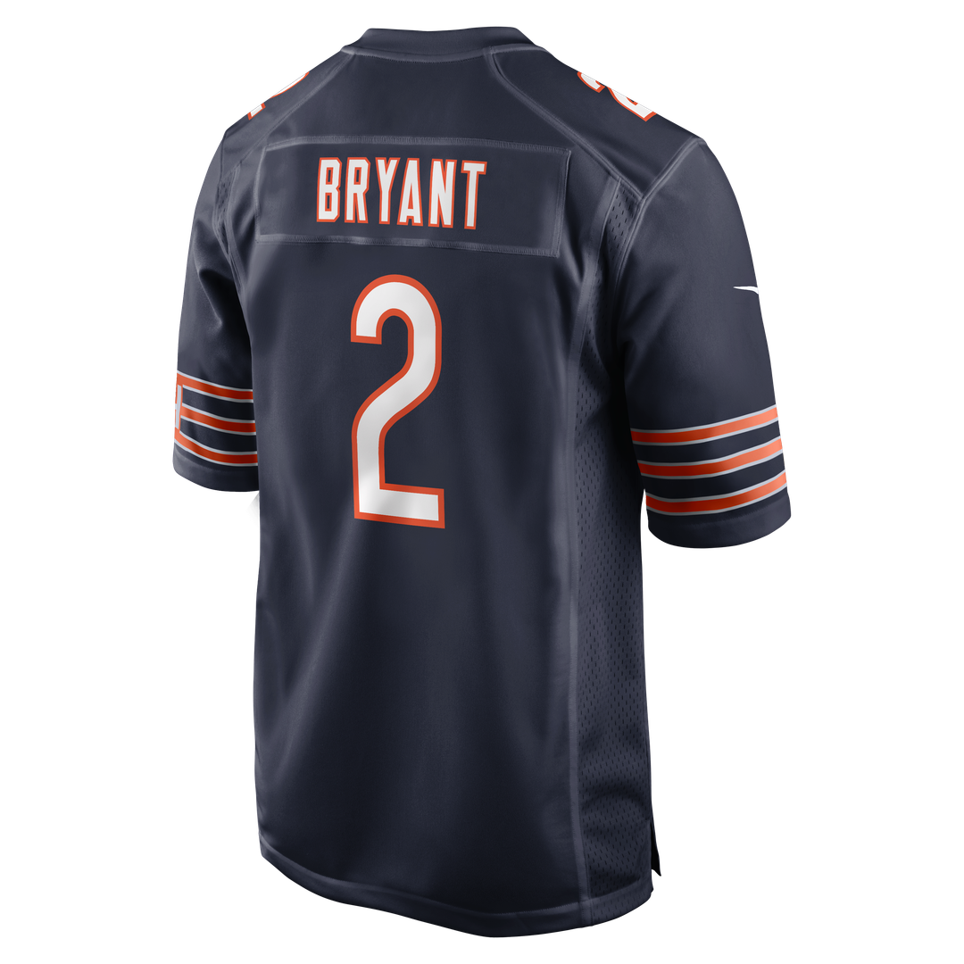 Men's Chicago Bears Coby Bryant Nike Navy Team Game Jersey product image 3